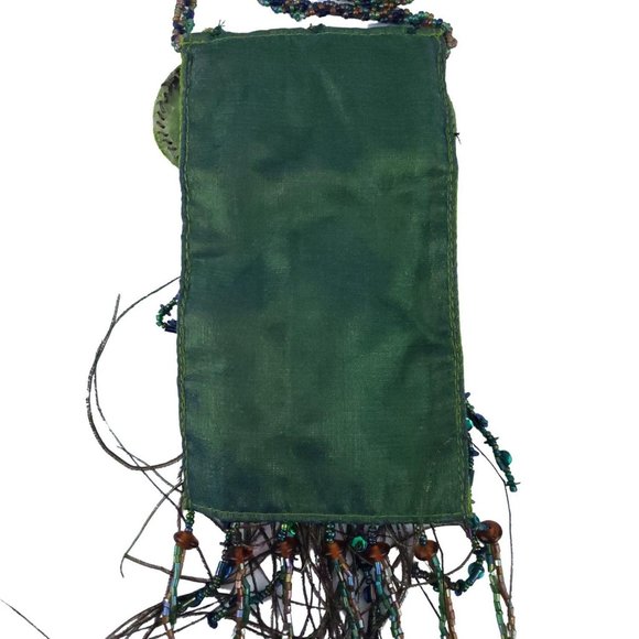 Wayne M Kleski Peacock Flapper Purse Vintage Style - Picture 8 of 8